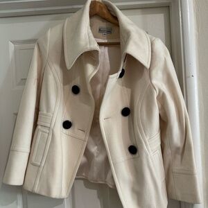 Cream Elliott Lauren Peacoat